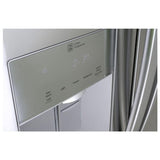 LG LRFWS2200S French Door Refrigerator, 30 inch Width, 21.8 cu. ft. Capacity, Water Dispenser (Exterior), Ice Dispenser (Freezer Located), ENERGY STAR Certified, Stainless Steel colour