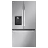 LG LRFXS3106S Bottom Freezer French Door Refrigerator, 36 inch Width, 31 cu. ft. Capacity, Water Dispenser (Exterior), Ice Dispenser (Thru Door), ENERGY STAR Certified, Stainless Steel colour
