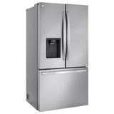 LG LRFXS3106S Bottom Freezer French Door Refrigerator, 36 inch Width, 31 cu. ft. Capacity, Water Dispenser (Exterior), Ice Dispenser (Thru Door), ENERGY STAR Certified, Stainless Steel colour