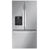 LG LRFXS3106S Bottom Freezer French Door Refrigerator, 36 inch Width, 31 cu. ft. Capacity, Water Dispenser (Exterior), Ice Dispenser (Thru Door), ENERGY STAR Certified, Stainless Steel colour