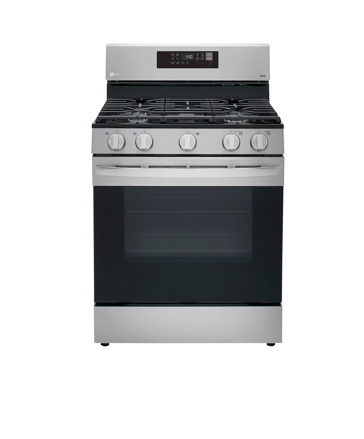 5.8 cu ft. Smart Wi-Fi Enabled Fan Convection Gas Ranges with Air Fry & EasyClean® LRGL5823S