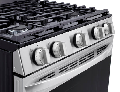 5.8 cu ft. Smart Wi-Fi Enabled Fan Convection Gas Ranges with Air Fry & EasyClean® LRGL5823S