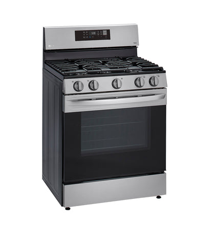 5.8 cu ft. Smart Wi-Fi Enabled Fan Convection Gas Ranges with Air Fry & EasyClean® LRGL5823S