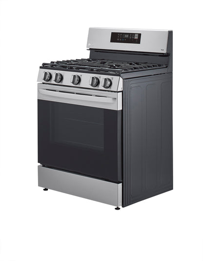 5.8 cu ft. Smart Wi-Fi Enabled Fan Convection Gas Ranges with Air Fry & EasyClean® LRGL5823S