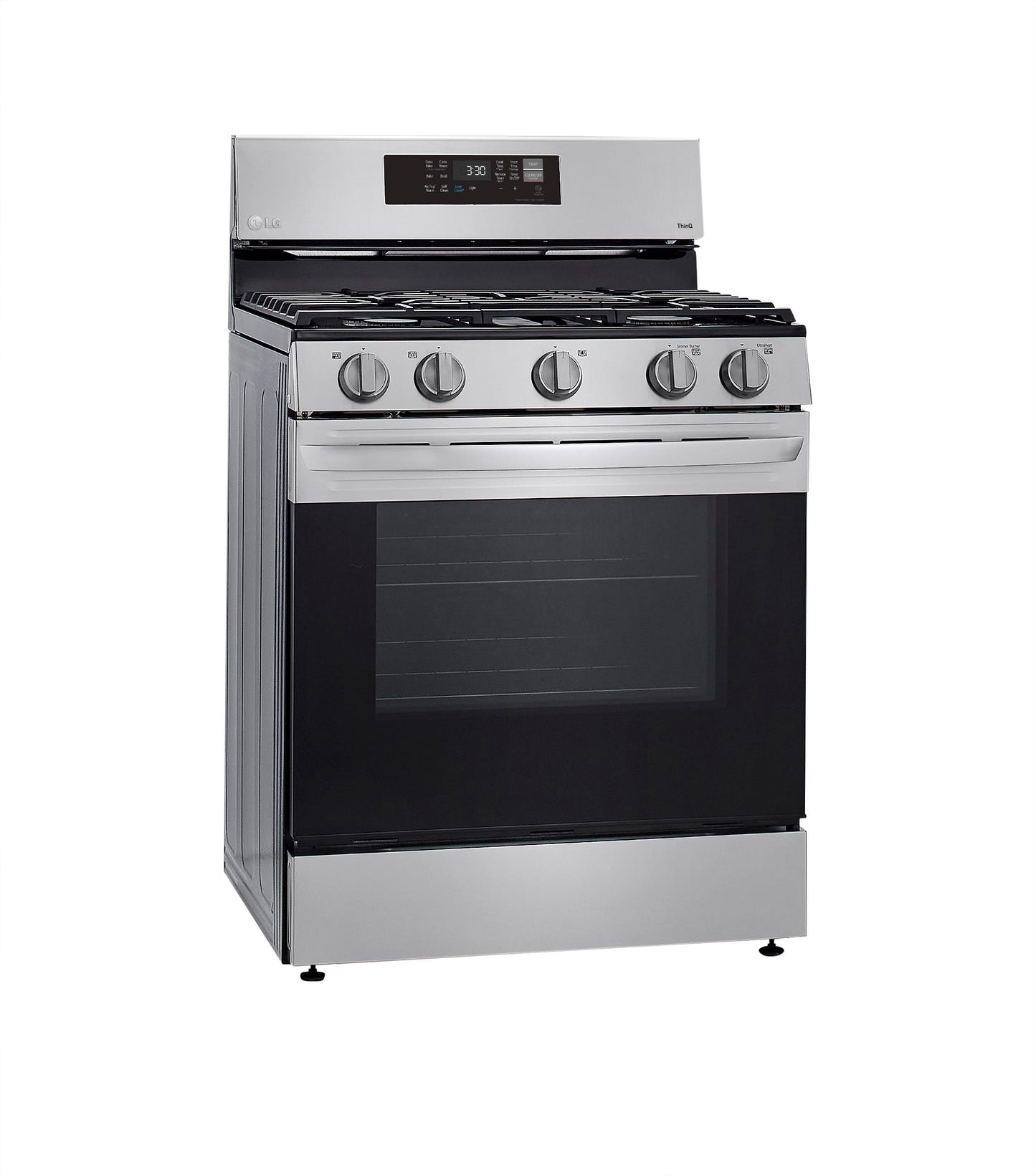 5.8 cu ft. Smart Wi-Fi Enabled Fan Convection Gas Ranges with Air Fry & EasyClean® LRGL5823S