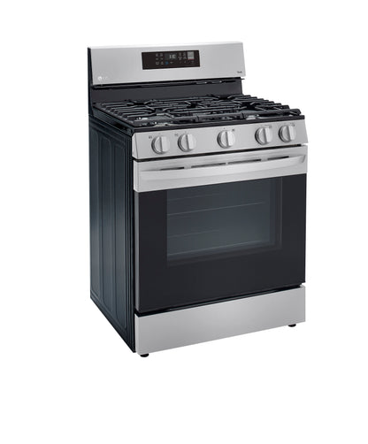 5.8 cu ft. Smart Wi-Fi Enabled Fan Convection Gas Ranges with Air Fry & EasyClean® LRGL5823S