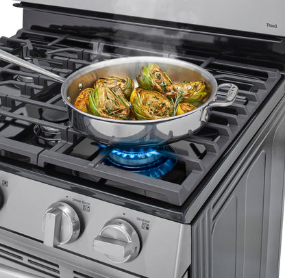 5.8 cu ft. Smart Wi-Fi Enabled Fan Convection Gas Ranges with Air Fry & EasyClean® LRGL5823S