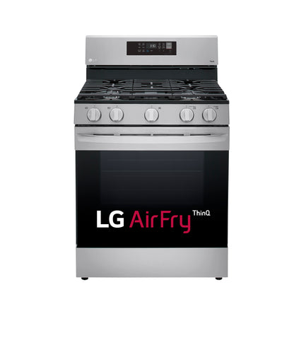 5.8 cu ft. Smart Wi-Fi Enabled Fan Convection Gas Ranges with Air Fry & EasyClean® LRGL5823S