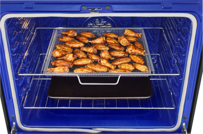 5.8 cu ft. Smart Wi-Fi Enabled True Convection InstaView™ Gas Ranges with Air Fry LRGL5825F