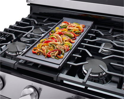 5.8 cu ft. Smart Wi-Fi Enabled True Convection InstaView™ Gas Ranges with Air Fry LRGL5825F