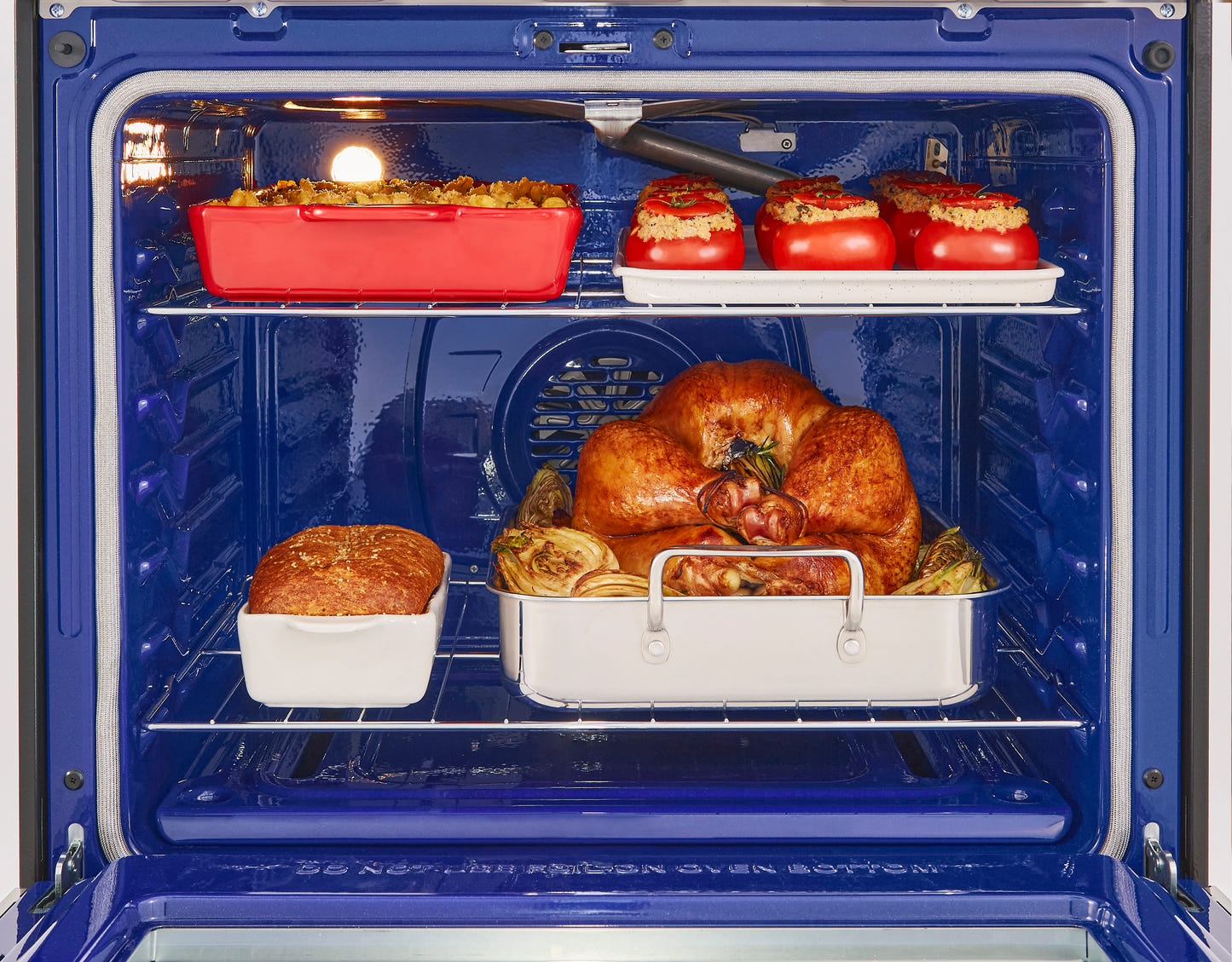 5.8 cu ft. Smart Wi-Fi Enabled True Convection InstaView™ Gas Ranges with Air Fry LRGL5825F