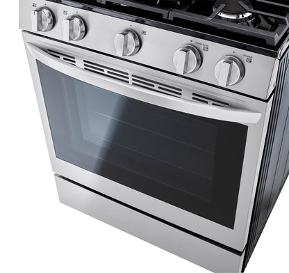 5.8 cu ft. Smart Wi-Fi Enabled True Convection InstaView™ Gas Ranges with Air Fry LRGL5825F