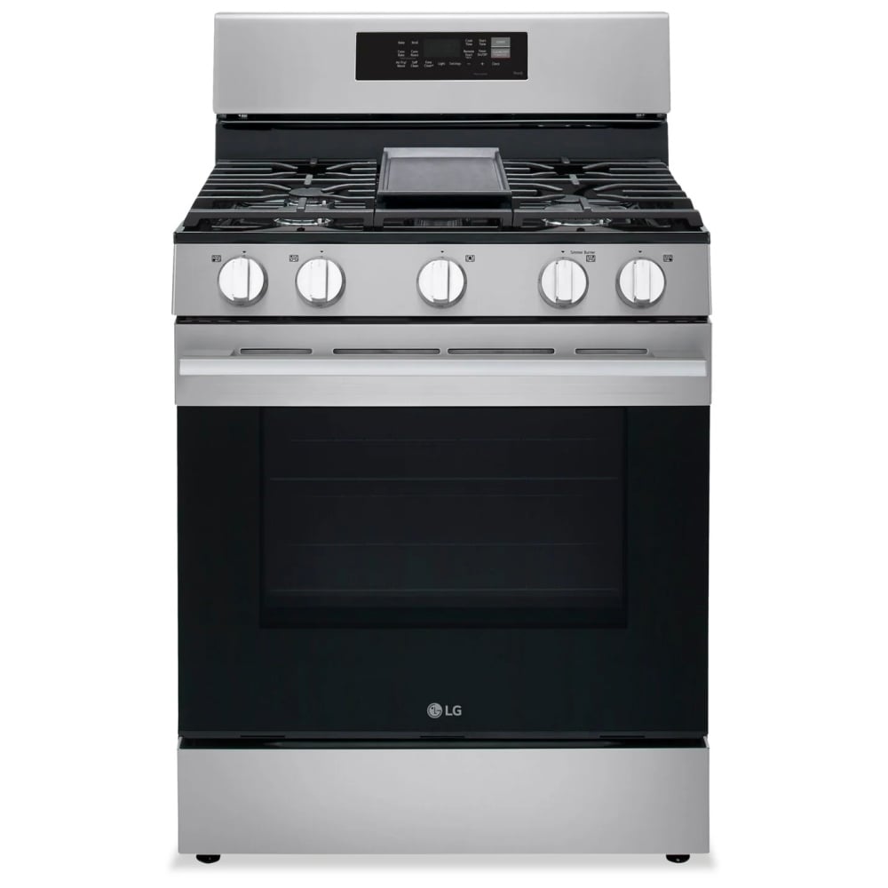 LG LRGN6323Y Gas Range, 30" Width, 6.3 Cu. Ft Capacity, 20K BTU