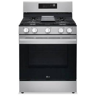 LG LRGN6323Y Gas Range, 30" Width, 6.3 Cu. Ft Capacity, 20K BTU