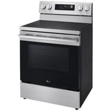 LG LRIN6323YE Induction Range, 6.3 cu. ft. Capacity, 30 inch Exterior Width, Convection, 4 Burners, Storage Drawer, Air Fry, Self Clean, 3,900 W Highest Element, Stainless Steel colour, EasyClean®, InstaView® Window, Probake Convection®, ThinQ® Technology