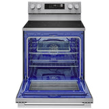 LG LRIN6323YE Induction Range, 6.3 cu. ft. Capacity, 30 inch Exterior Width, Convection, 4 Burners, Storage Drawer, Air Fry, Self Clean, 3,900 W Highest Element, Stainless Steel colour, EasyClean®, InstaView® Window, Probake Convection®, ThinQ® Technology