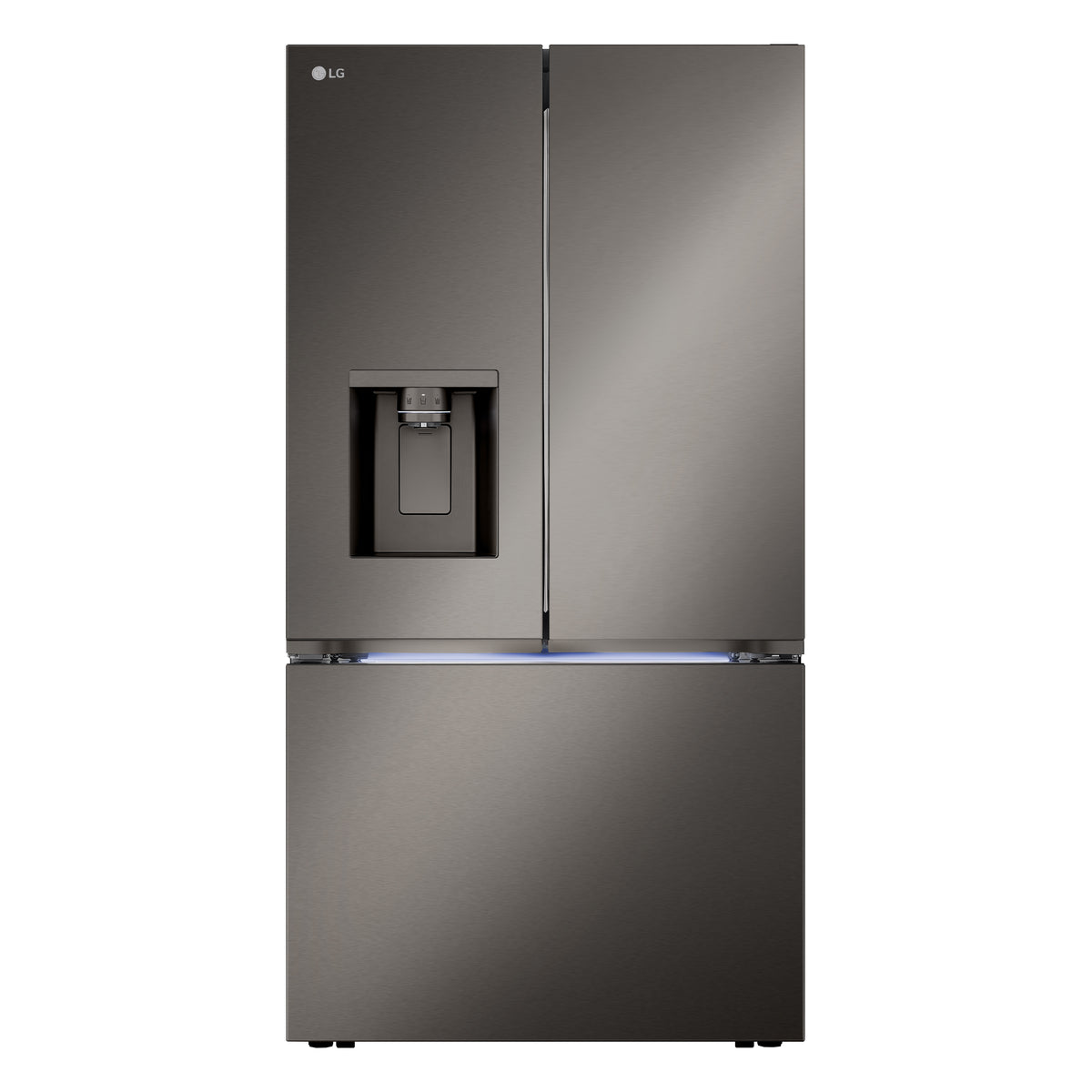 LG LRYXC2606D Counter Depth French Door Refrigerator Front