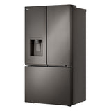 LG LRYXC2606D Counter Depth French Door Refrigerator Left Angle