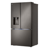LG LRYXC2606D Counter Depth French Door Refrigerator Left Angle