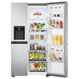 LG LS23C4230V Side by Side Counter Depth Refrigerator, 36 inch Width, Counter Depth, Ice Dispenser (Thru Door), Water Dispenser (Exterior), ENERGY STAR Certified, 23 cu. ft. Capacity, Stainless Steel colour