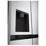 LG LS23C4230V Side by Side Counter Depth Refrigerator, 36 inch Width, Counter Depth, Ice Dispenser (Thru Door), Water Dispenser (Exterior), ENERGY STAR Certified, 23 cu. ft. Capacity, Stainless Steel colour