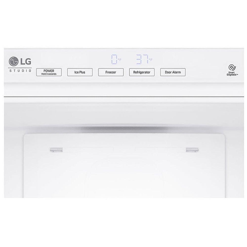 LG Studio 22" Panel-Ready Counter Depth Combi 2 Door Bottom Freezer Refrigerator