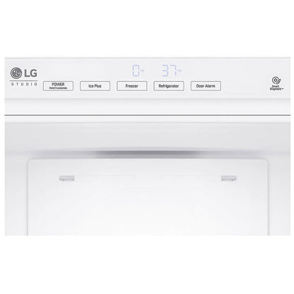 LG Studio 22" Panel-Ready Counter Depth Combi 2 Door Bottom Freezer Refrigerator