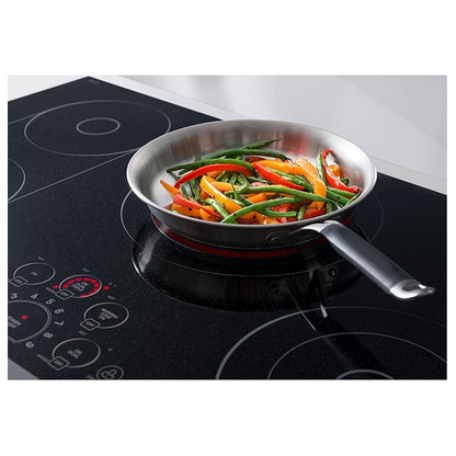 LG Studio 30" Electric Cooktop with Warming Zone and SmoothTouch LSCE305ST