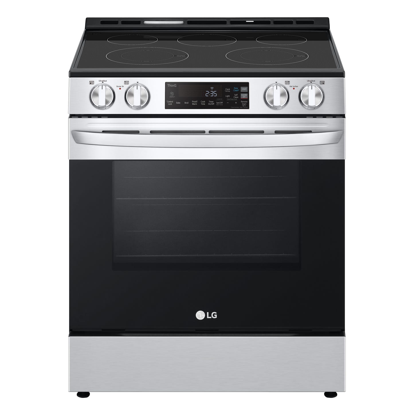 6.3 cu ft. Smart Wi-Fi Enabled Electric Slide-in Ranges with EasyClean® LSEL6331F