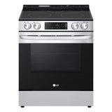 LG 6.3 cu. ft. Smart Wi-Fi Enabled Electric Slide-in Range with EasyClean® LSEL6331F front view
