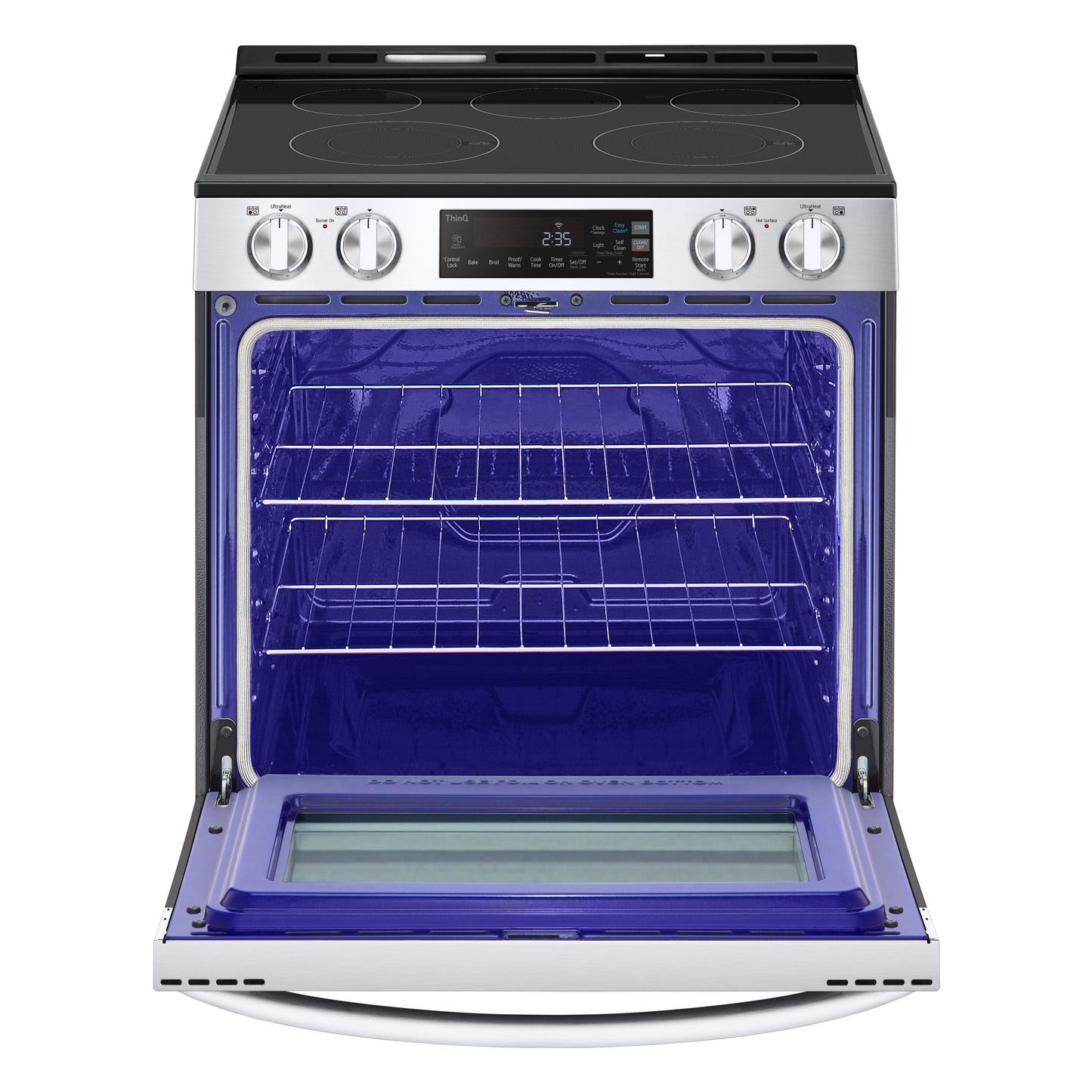 6.3 cu ft. Smart Wi-Fi Enabled Electric Slide-in Ranges with EasyClean® LSEL6331F