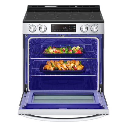 6.3 cu ft. Smart Wi-Fi Enabled Electric Slide-in Ranges with EasyClean® LSEL6331F