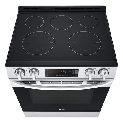 6.3 cu ft. Smart Wi-Fi Enabled Electric Slide-in Ranges with EasyClean® LSEL6331F