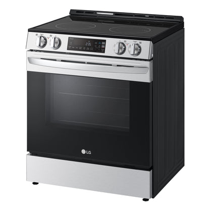 6.3 cu ft. Smart Wi-Fi Enabled Electric Slide-in Ranges with EasyClean® LSEL6331F