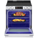 LG LSEL6331XE Electric Range, 6.3 cu. ft. Capacity, 30 inch Exterior Width, 5 Burners, Storage Drawer, Steam & Self Clean, 3,200 W Highest Element, Stainless Steel colour, EasyClean®, PrintProof® Stainless Steel, SmartDiagnosis™, SmoothTouch®, ThinQ Care™