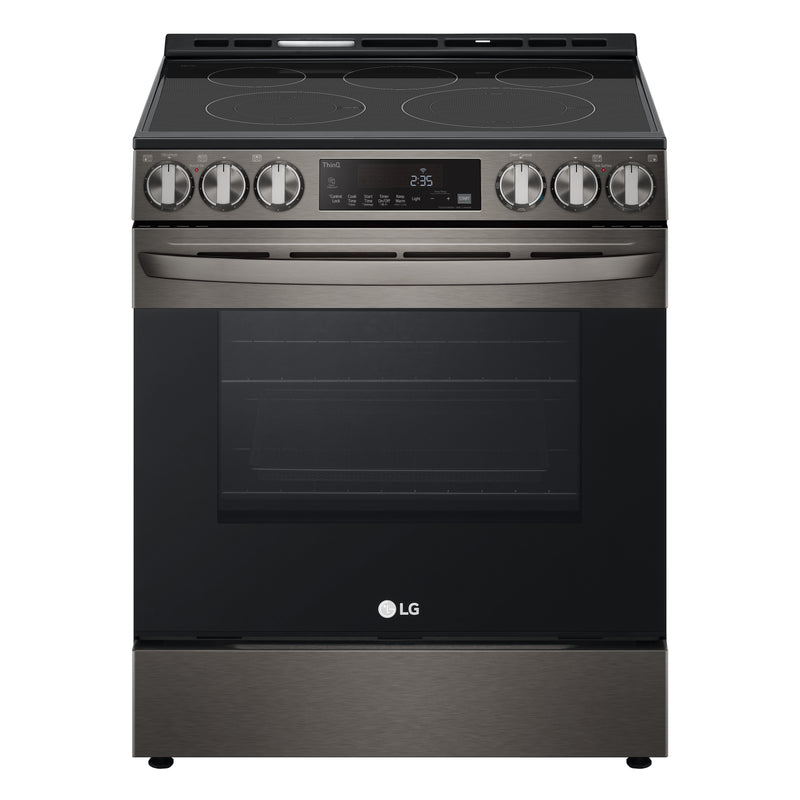 LG 6.3 cu. ft. Smart Wi-Fi Enabled Fan Convection Electric Slide-in Range with Air Fry & EasyClean® LSEL6333D