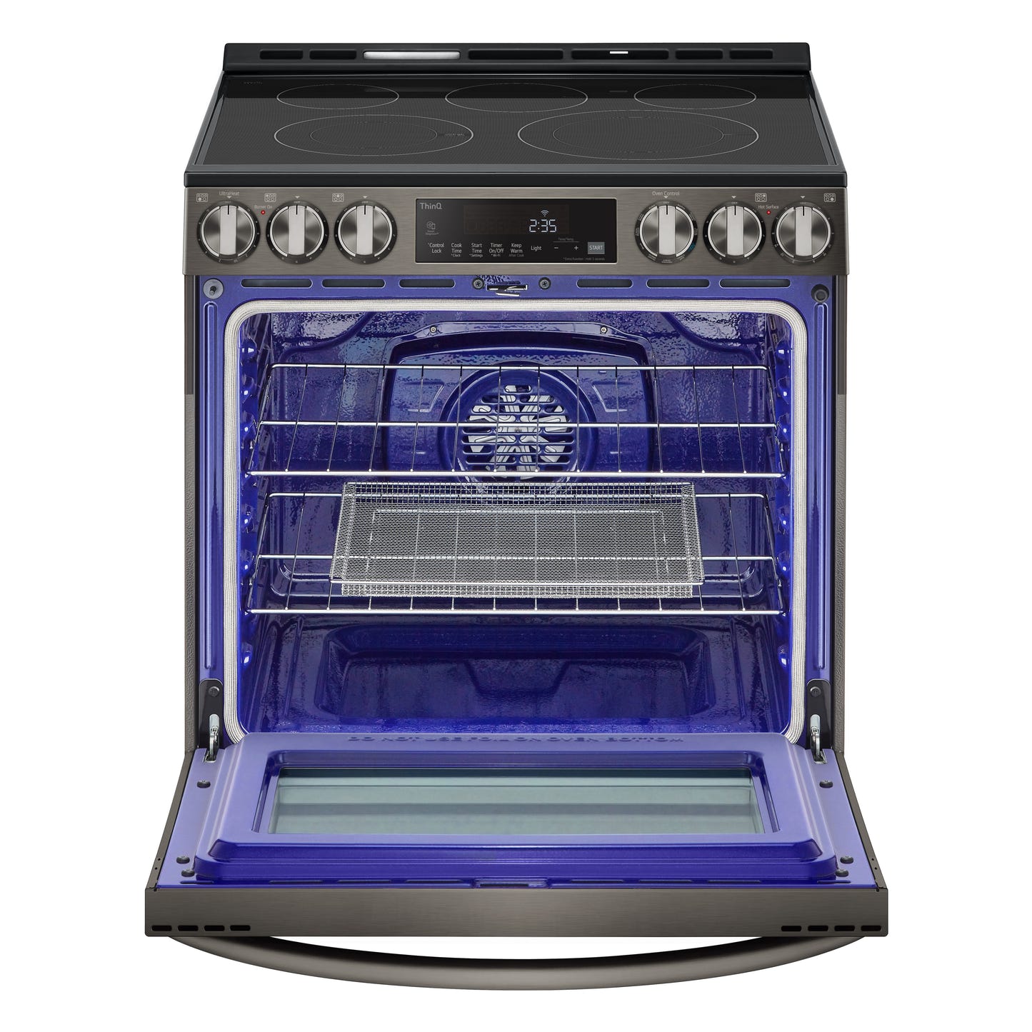 6.3 cu ft. Smart Wi-Fi Enabled Fan Convection Electric Slide-in Ranges with Air Fry & EasyClean® LSEL6333D