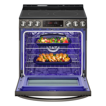 6.3 cu ft. Smart Wi-Fi Enabled Fan Convection Electric Slide-in Ranges with Air Fry & EasyClean® LSEL6333D