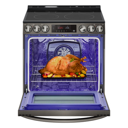 6.3 cu ft. Smart Wi-Fi Enabled Fan Convection Electric Slide-in Ranges with Air Fry & EasyClean® LSEL6333D