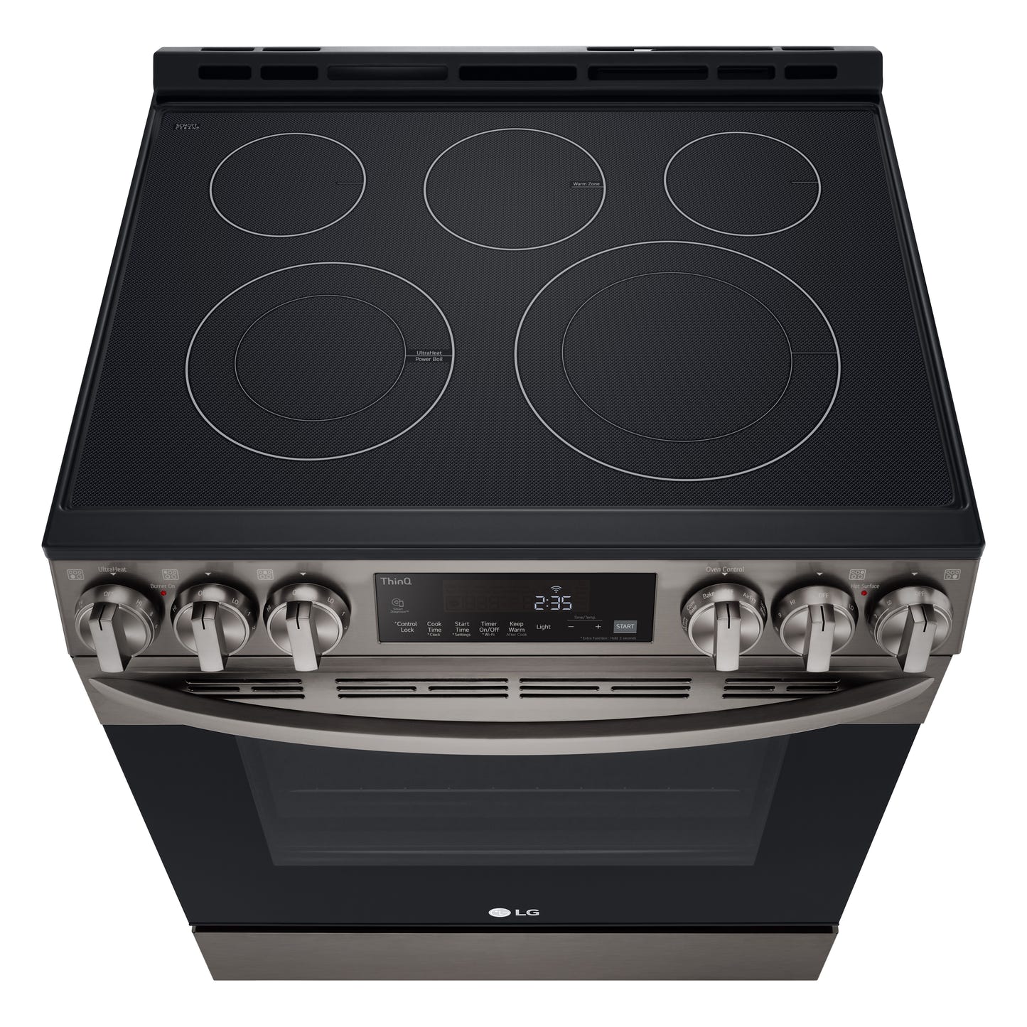6.3 cu ft. Smart Wi-Fi Enabled Fan Convection Electric Slide-in Ranges with Air Fry & EasyClean® LSEL6333D