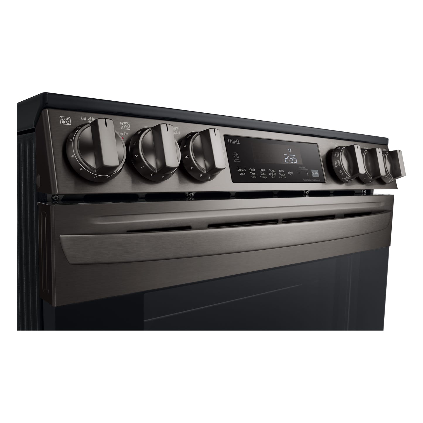 6.3 cu ft. Smart Wi-Fi Enabled Fan Convection Electric Slide-in Ranges with Air Fry & EasyClean® LSEL6333D