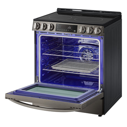 6.3 cu ft. Smart Wi-Fi Enabled Fan Convection Electric Slide-in Ranges with Air Fry & EasyClean® LSEL6333D