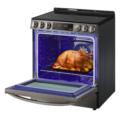 6.3 cu ft. Smart Wi-Fi Enabled Fan Convection Electric Slide-in Ranges with Air Fry & EasyClean® LSEL6333D