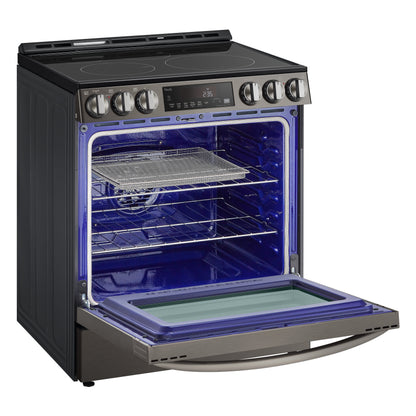 6.3 cu ft. Smart Wi-Fi Enabled Fan Convection Electric Slide-in Ranges with Air Fry & EasyClean® LSEL6333D