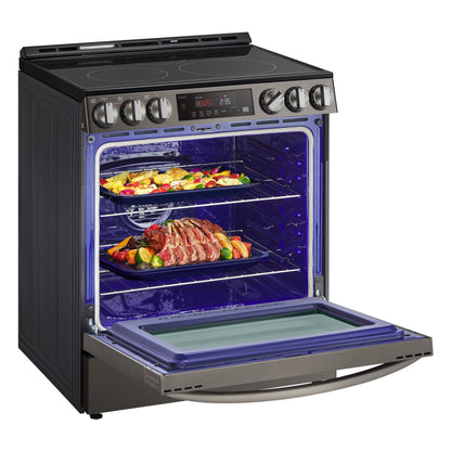 6.3 cu ft. Smart Wi-Fi Enabled Fan Convection Electric Slide-in Ranges with Air Fry & EasyClean® LSEL6333D