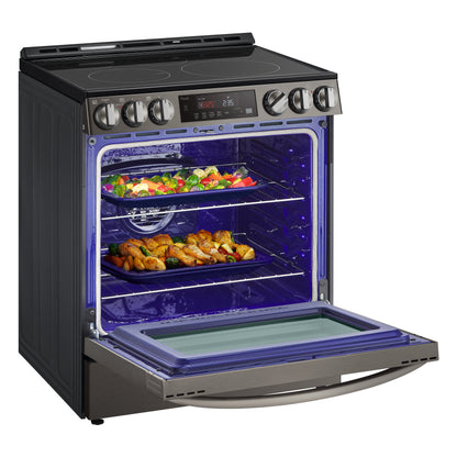 6.3 cu ft. Smart Wi-Fi Enabled Fan Convection Electric Slide-in Ranges with Air Fry & EasyClean® LSEL6333D