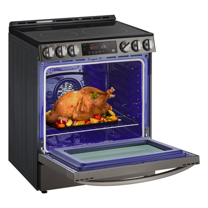6.3 cu ft. Smart Wi-Fi Enabled Fan Convection Electric Slide-in Ranges with Air Fry & EasyClean® LSEL6333D