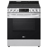 LG 6.3 cu. ft. Smart Wi-Fi Enabled Fan Convection Electric Slide-in Range with Air Fry & EasyClean® LSEL6333F