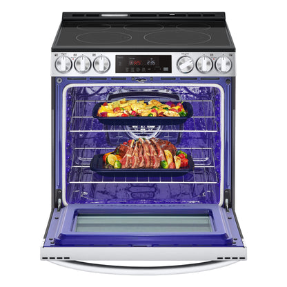 6.3 cu ft. Smart Wi-Fi Enabled Fan Convection Electric Slide-in Ranges with Air Fry & EasyClean® LSEL6333F