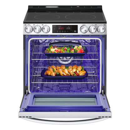 6.3 cu ft. Smart Wi-Fi Enabled Fan Convection Electric Slide-in Ranges with Air Fry & EasyClean® LSEL6333F